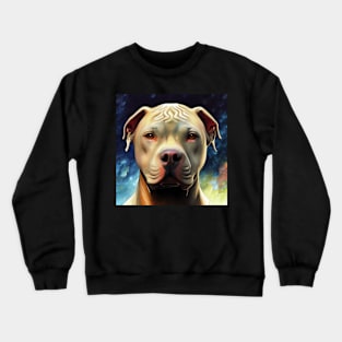 Cute Pitbull Dog Crewneck Sweatshirt